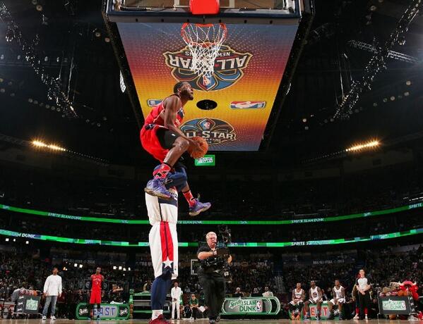 DoctorNBA's tweet photo. John Wall #SpriteDunkContest http://t.co/3619JlvAyM