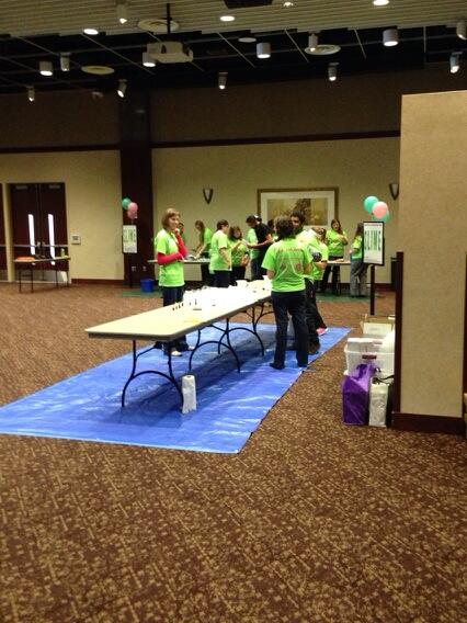 ErinPenne's tweet image. Waiting for the kids to arrive!  #swemn #smm #eweek14