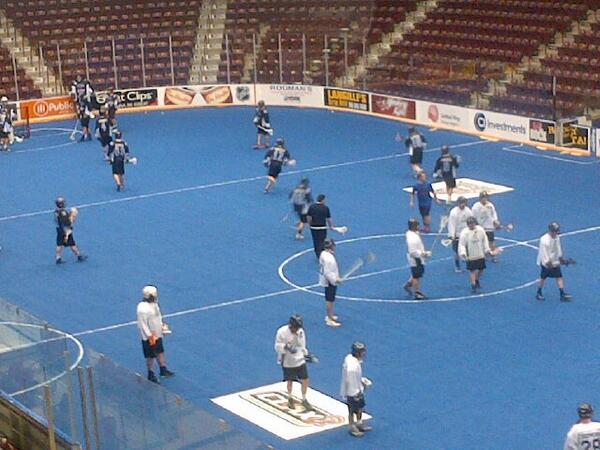 ScottArnold12's tweet photo. 15min til game time; @TheLockmonsters vs @DurhamTurfDogs in @CLaxleague action. I'll have it live on @LaxRadioNetwork http://t.co/NeGboiPnl9