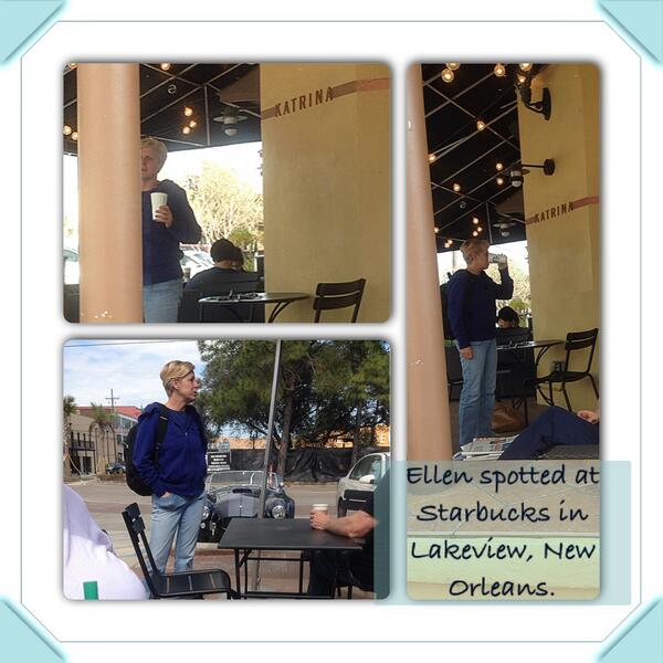 amutter4's tweet photo. @TheEllenShow spotted in NOLA #lookalike @leonardmegan1 #lakeviewliving http://t.co/0R0EEdeVuW http://t.co/TuX0ySWcDX