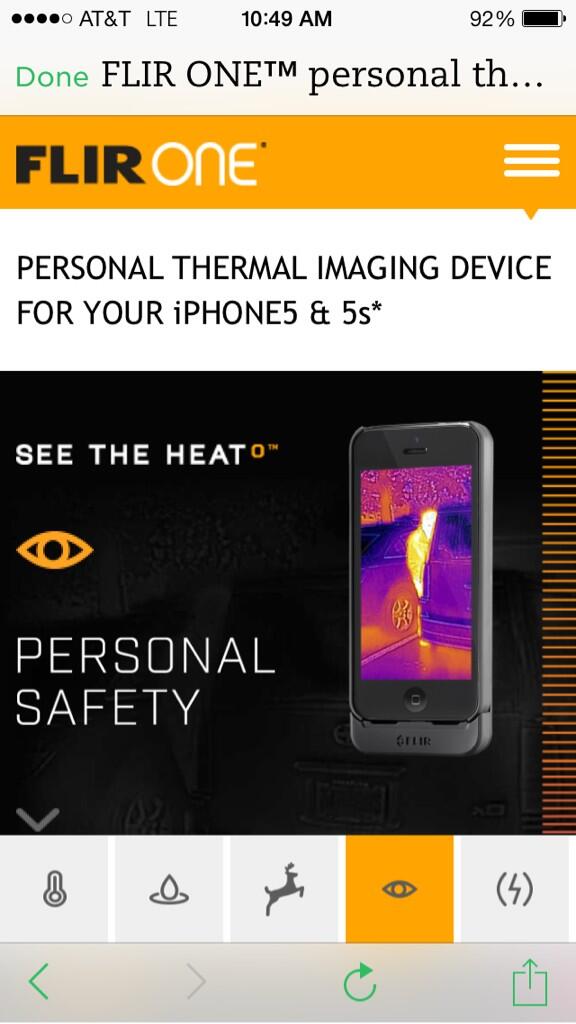 Appcessive's tweet image. Thermo Imager Camera #mobile app #iPhone . 4 home repair, security, adventure, etc!
C here...
flir.com/flirone/