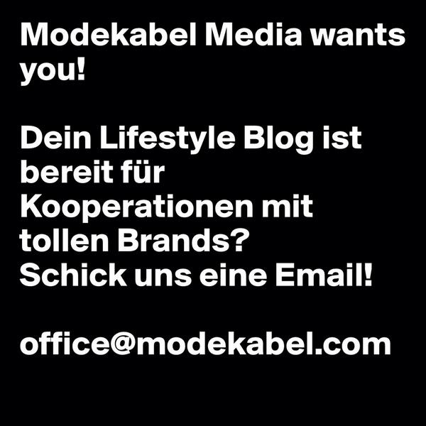 modekabel's tweet image. Hallo ihr lieben Mode &amp;amp; Lifestyle Blogger! We want you! Kooperationen sind bei Modekabel 2014 im Fokus