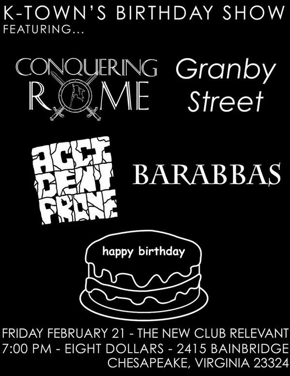 this is Friday, hope to see you there!