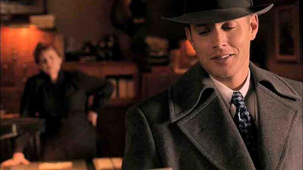 reneebshor's tweet photo. Dean: "Back to the Future Part 3." #SPNathon http://t.co/Q4ZGXm8AxI
