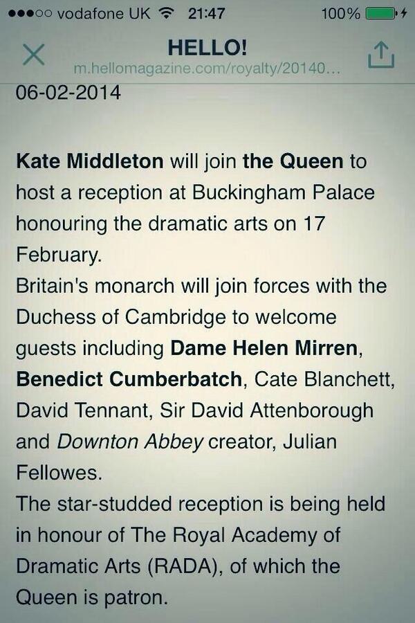 ClueingForL0oks's tweet photo. BENEDICT'S MEETING THE QUEEN! http://t.co/FTbZITOT4G