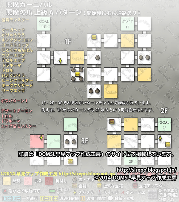 Dqmsl 早見マップ作成工房 Dqmslrepo Twitter