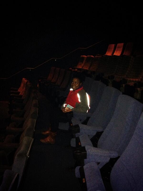 Rahelie's tweet image. Rented the entire movie theaters to ourselves  #baelyfe @IAmTHEMcluvin