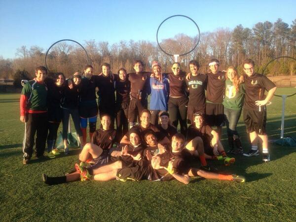 TheBBBaboons's tweet photo. “@IQAquidditch: Congratulations to our South Regional champions, University of Miami Quidditch. http://t.co/hSztL9Dp5h”