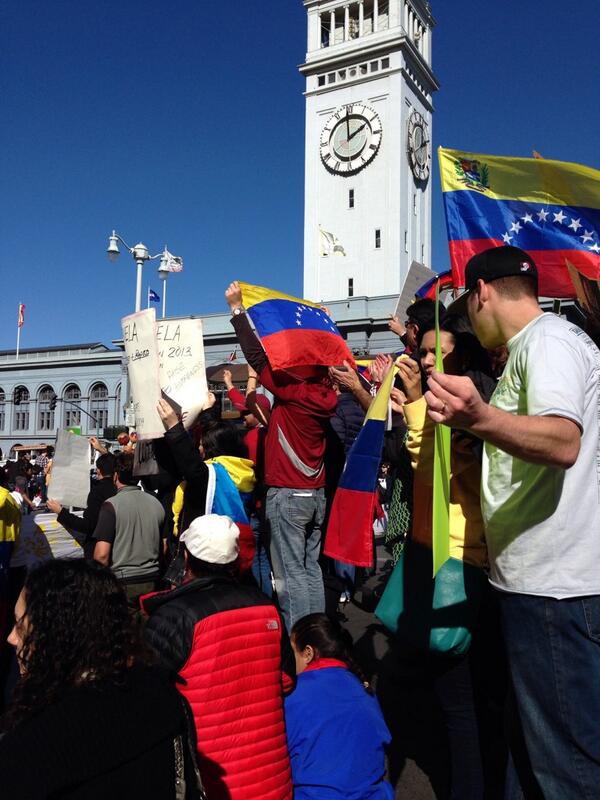 mdentes1's tweet photo. Let's go Venezuela #PrayForVenezuela #sanfrancisco http://t.co/pHH14TFl0D