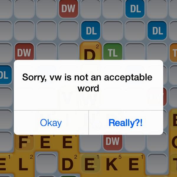 jefftrainer54's tweet photo. Can't believe that #vw isn't accepted! #wordswithfriends http://t.co/VSTBPcc6pg http://t.co/1txMMFhpTw
