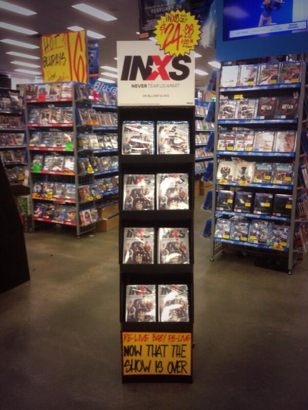 DaleD_JBAus's tweet photo. #INXSNeverTearUsApart OUT NOW @JBFrankston #inxs @JBHiFi @JonFarriss @KirkPengilly http://t.co/AYwcZFL86E