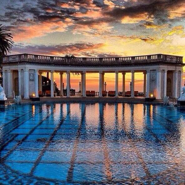 Neptune Pool, Hearst castle