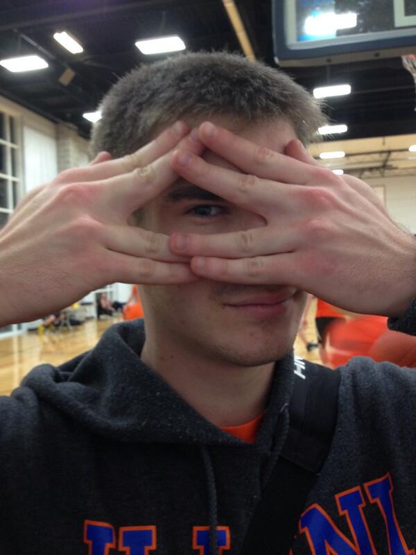 . @JermBalfo throwin what he knows #illuminati #blessed #inclusivecampus