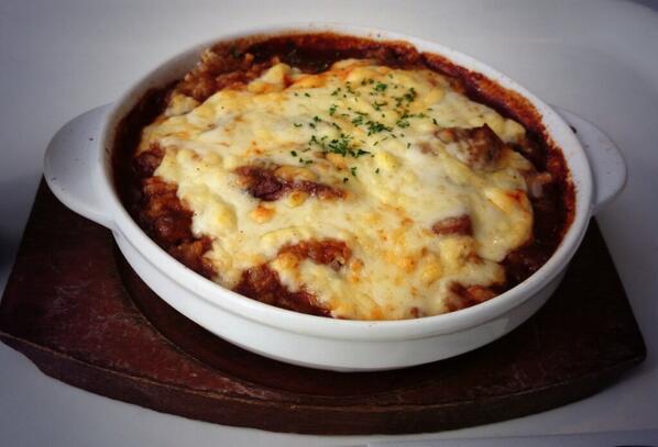 今日はカフェテリアスティームボートで「ビーフシチュードリア」を食べましたよ（＾ｖ＾）　チーズのトッピングも濃厚で美味しかったです！