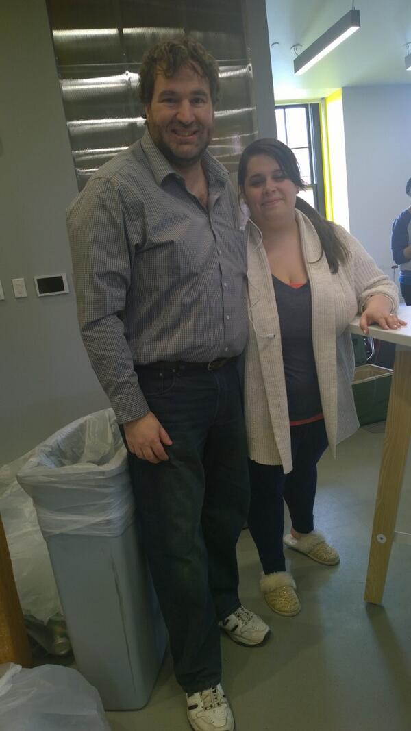 subbob's tweet image. Small world. Me w/@venturalrangel, years ago she &amp;amp; my daughter @rach87 worked together in Leavenworth #CodeDayKC