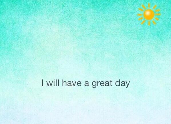 Monday...! 

Let's do this..!