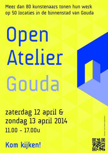 OpenAtelierGoud's tweet photo. #JorisFiselier ontwerper en deelnemer van poster Open Atelier Gouda http://t.co/LjxRNR7Jus
