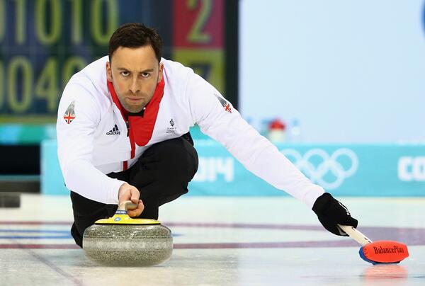 TeamGB's tweet photo. We're about to get underway in the Ice Cube for #TeamGB vs China. Come on boys! #lovecurling http://t.co/L5WSaFpbLb