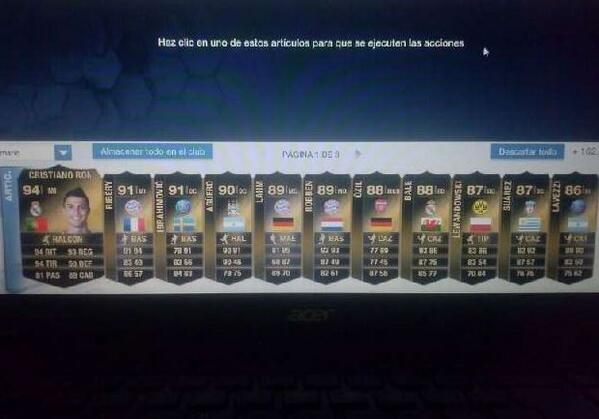 Sorteoshackut's tweet photo. @FifaPinkSlips14 BITCH PLEASE! http://t.co/WuxO6uXEjK