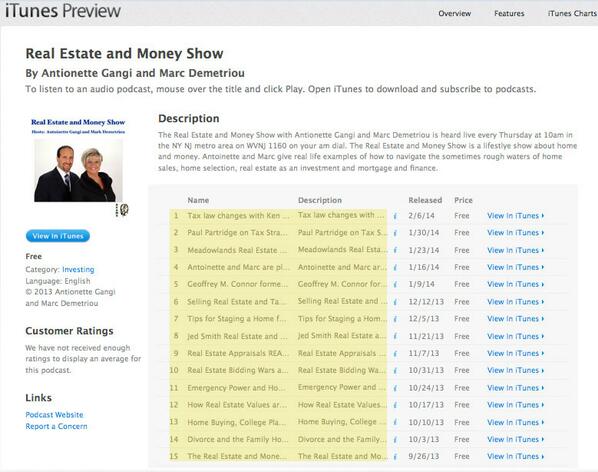 RadioREandMoney's tweet image. Previous Shows Can Be Downloaded Free On iTunes.  tiny.cc/cglfbx @feinsuch  @SobelFinancial @SageFinancial