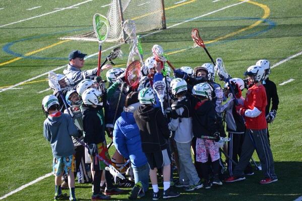Great day for lacrosse!  Empire youth first practice at Mears Stadiu .  Thank you <a href="/MHU_LAX/">MHU Lacrosse</a>