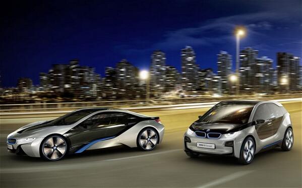 tech_awesome's tweet image. BMW&apos;s i3 and i8 electric cars! What do you think? Cool or crazy? #BMW #electric