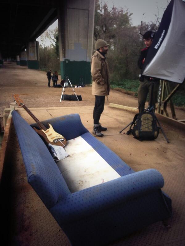On location under the M4 at Boston Manor Park doing a test shoot with the new #Profoto B1s. Loving these.
