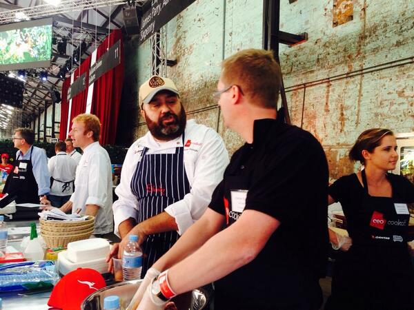 What an awesome night thx <a href="/OzHarvest/">OzHarvest</a> #CEOCookOff