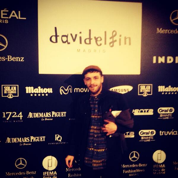 matzMattiaRusso's tweet photo. at @DavidDelfinFans #fation #runway #madrid #mercedesbenzwedding http://t.co/J4a3IWkqVw
