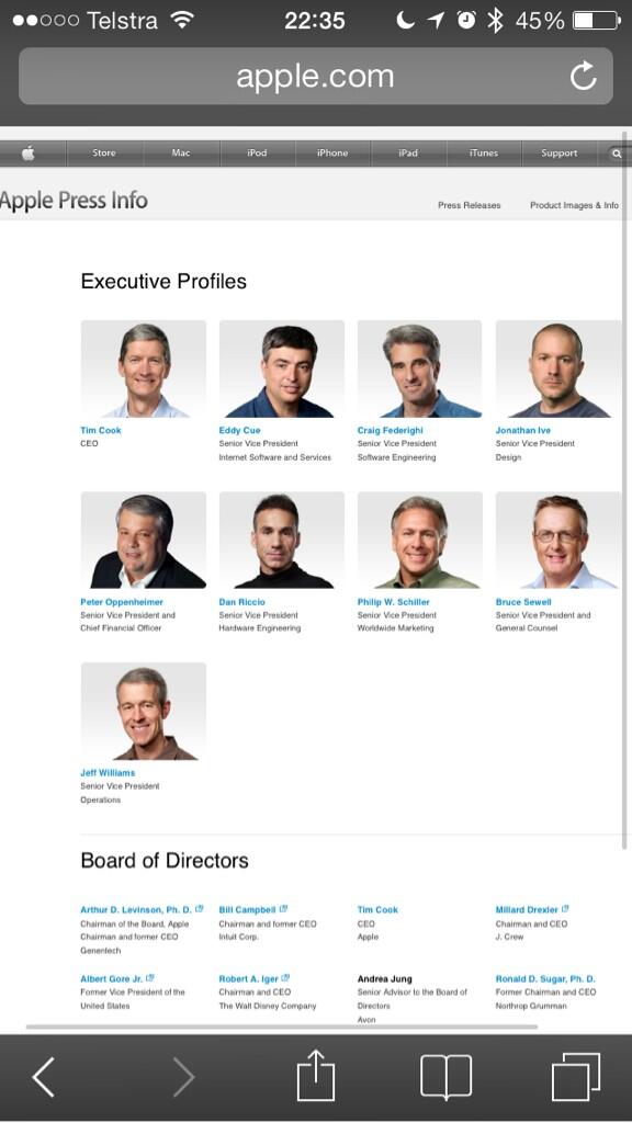 AndrewPaschetto's tweet photo. @cultofmac yeah, still on the page from what I can see maybe your machine has an "Ive-rus" http://t.co/HT922Jf4co