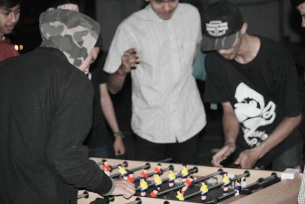 Foosers_CJR's tweet photo. CIANJUR FOOSERS SYNDICATE U-19 &amp; U-25 From Cianjur, West Java, Indonesia http://t.co/R4gbxibWon @HeinekenID