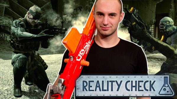GameSpot's tweet photo. Reality Check: Video game guns in real life. #GSReality http://t.co/i1jR19SfYE http://t.co/dInQLNpfgP