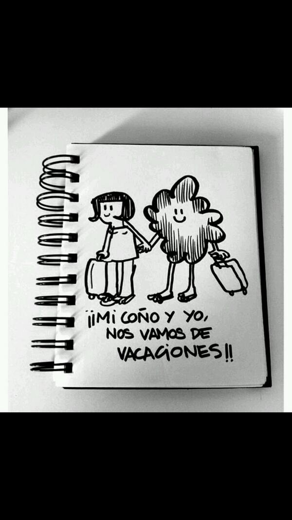 mariaalba83's tweet photo. Oficialmente de vacaciones! http://t.co/vqRBZlbiVb