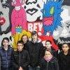 MJCQuintin's tweet photo. Une fresque inaugurée à la MJC @MJCQuintin http://t.co/Fgrq0oSAnM