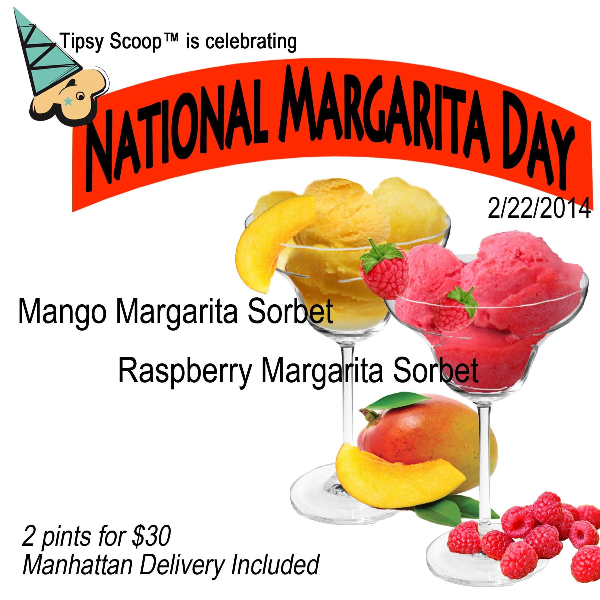 Tipsy Scoop - Mango Margarita Sorbet