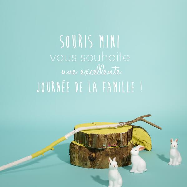 #SourisMini vous souhaite une excellente Journée de la famille!
