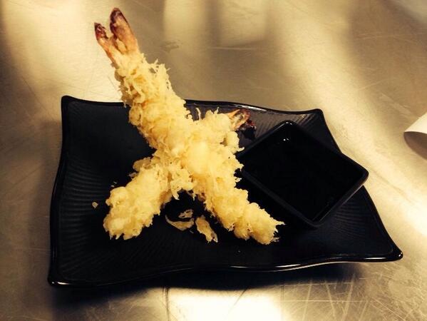 Who loves ebi tempura?