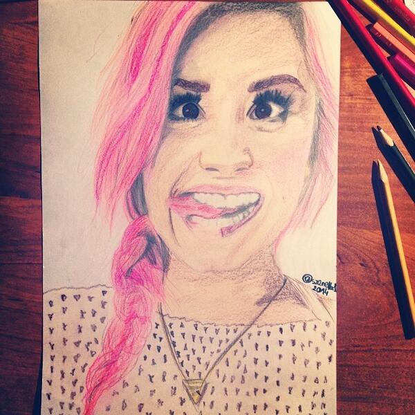 szanella1's tweet image. 💗 Demi Lovato 💗
Mój rysunek DEMI 
jesli ci sie podoba daj #RT To wiele dla mnie znaczy! Więc kochanie klikaj ! &amp;lt;3