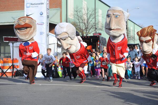 usatf's tweet image. Happy Presidents' Day! Throwing back to November's #dotUSchamps with the Racing Presidents! Such a fun day! #usatf