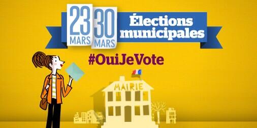 gouvernementFR's tweet photo. [#Mun2014] pour tout  comprendre des nouvelles modalités de scrutin, rdv sur ouijevote.fr #ouijevote http://t.co/2L6cbUXYZW