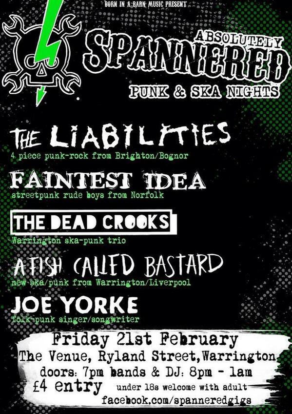 Right you beautiful people this great line up is this Friday! So rock out with your cock out!