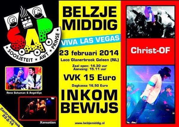Yup <a href="/BelzjeMiddig/">BM15</a> kaarten nu in de vvk bij onze receptie, wees er snel bij want het gaat un grandioos feestje worden