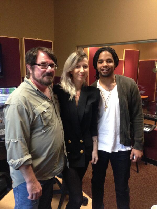 We want to thank recording artist, @alisasharpmusic, for stopping to record her vocals for a new A&amp;E TV Series!