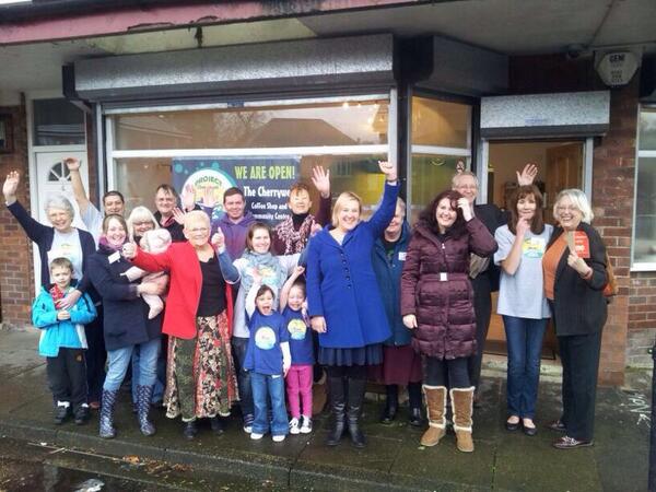 ProCherrywell's tweet photo. Wow! Thanks to everyone that came to the grand opening on Saturday! Was great see so much support #loveromiley http://t.co/hiN4QTrG6I
