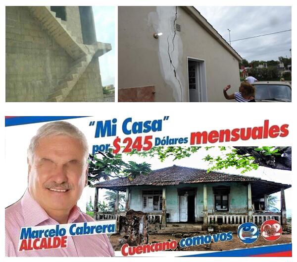 ChoIaCabrera's tweet photo. Vivienda barata a 100 años plazo, la casa en el aire @MashiRafael @fcorderoc @RaulDaraca @NoMasCorruptus http://t.co/xR3WeRFHEa