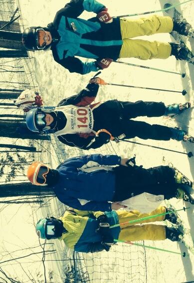 Snow cross finalists. Great job boys!