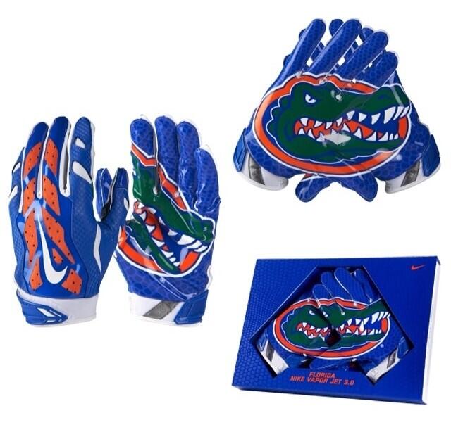 Florida gators nike top vapor jet 3.0 gloves