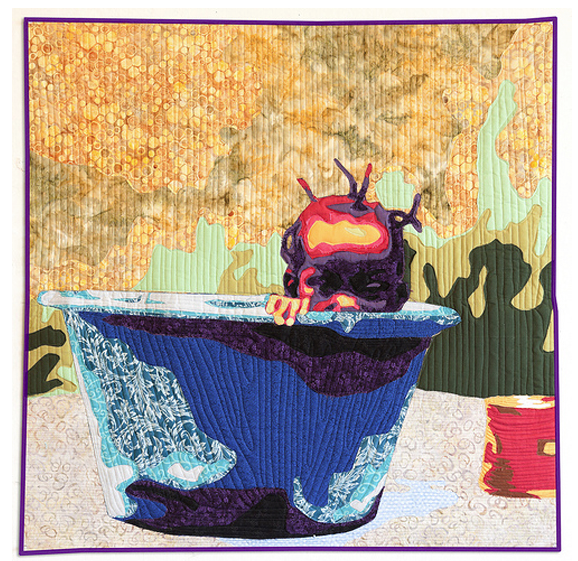 5starportugal's tweet image. Luke Haynes contemporary quilt maker extraordinaire - a resurrected art form ow.ly/tIkxa   ☺