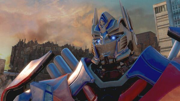 Nintendo2Day's tweet photo. Activision announces Transformers: Rise of the Dark Spark for Wii U and Nintendo 3DS http://t.co/lP1ITnHGTs http://t.co/SLm6TrX8kO