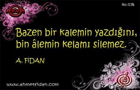 TELAFORİZMALAR NO: 035